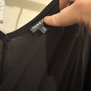 Torrid Elegant Black Dress